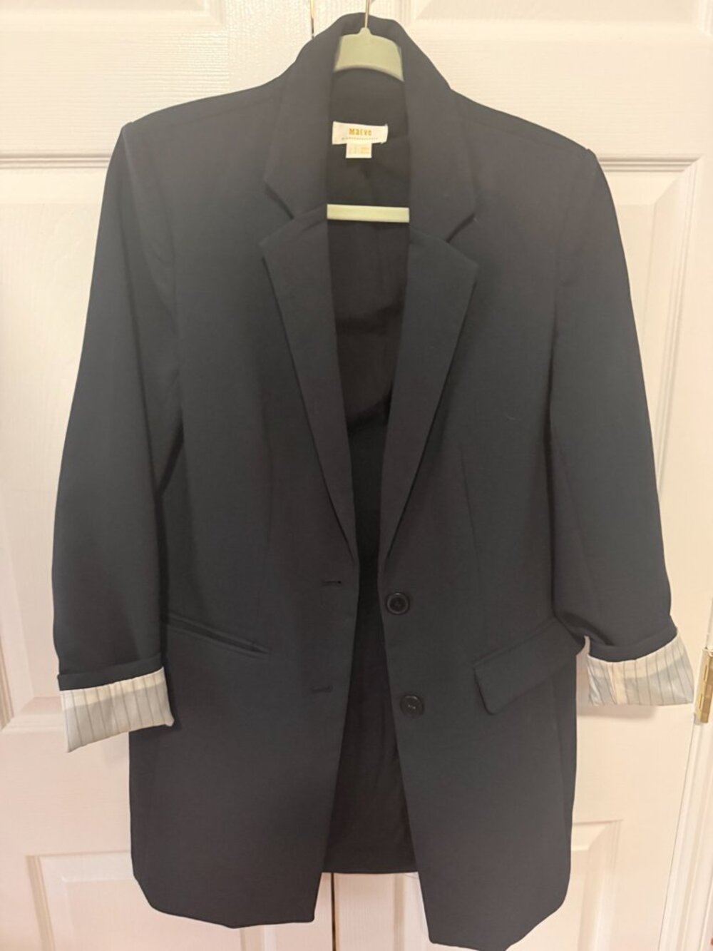 Maeve by Anthro | The Tessie Blazer | Navy Sz 8 | Like New Condition